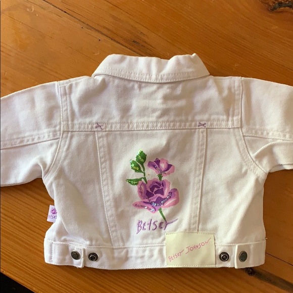 SUPER RARE : BETSEY JOHNSON INFANT DENIM JACKET - Picture 2 of 5